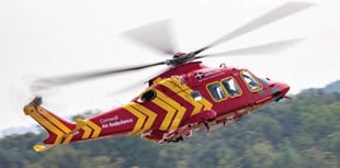 Mount show for air ambulance