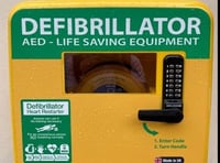 New defibrillators for air ambulance shops and vans