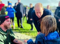 New Duke of Cornwall pays first visit