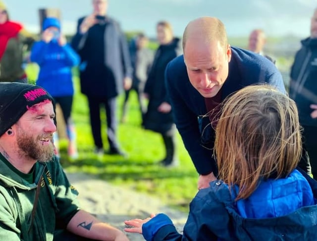 New Duke of Cornwall pays first visit