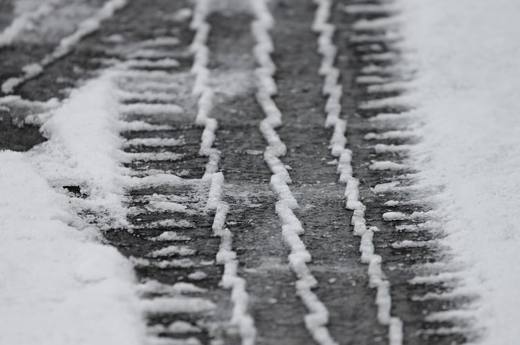 icy road