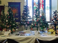 Camborne Parish Church hosts Christmas tree festival