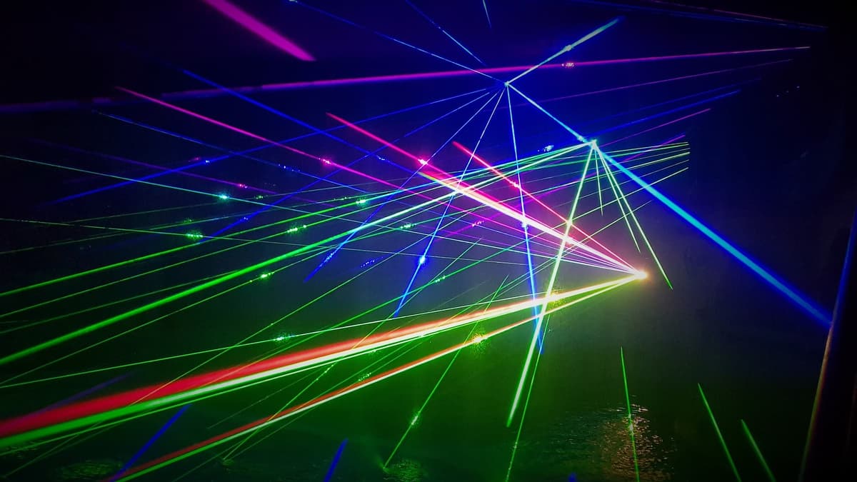 Laserlichtshow