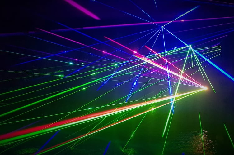 A laser light show is planned for Christmas in Penzance