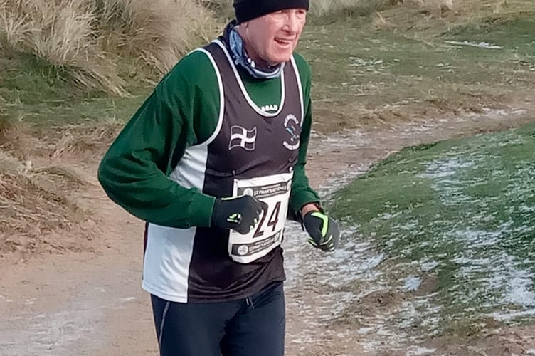 Des Evans in action at the inaugural St Piran’s Revenge
