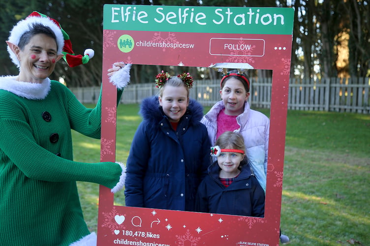 Truro School's Santas on the Run event