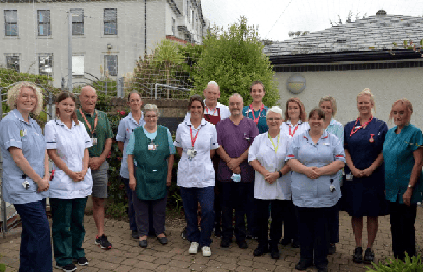 Members of St Julia's Hospital Hayle