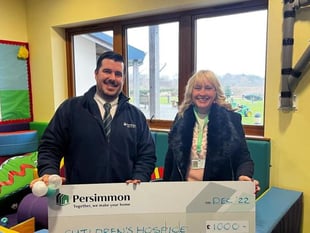 Builder’s donation to Little Harbour hospice