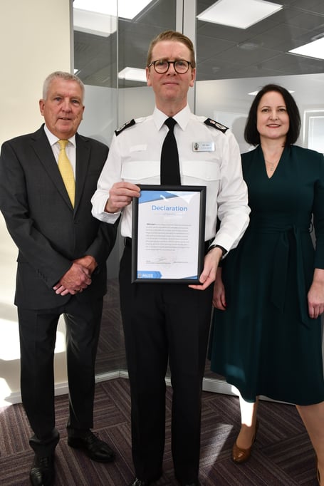 Will Kerr is sworn in as the new chief constable for Devon and Cornwall Police 