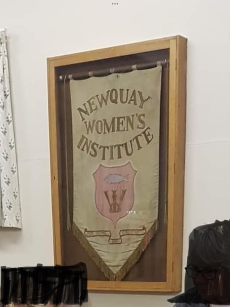 One of the items stole from the Newquay Women's Institute