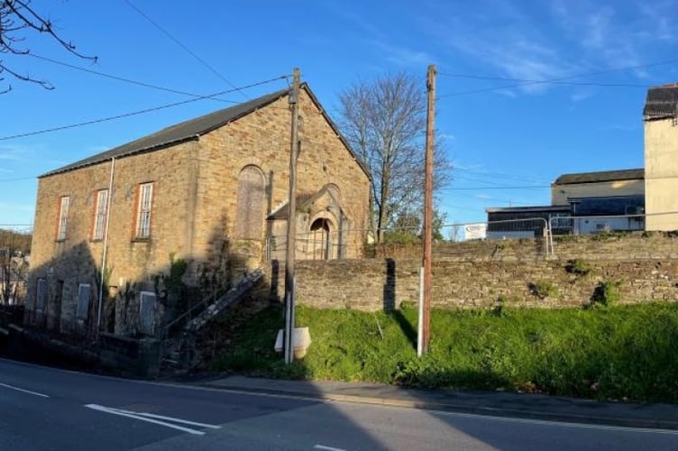 Bodmin Bible Christian Chapel built in 1851