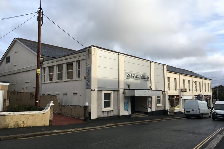 Capitol Bingo hall in St Austell