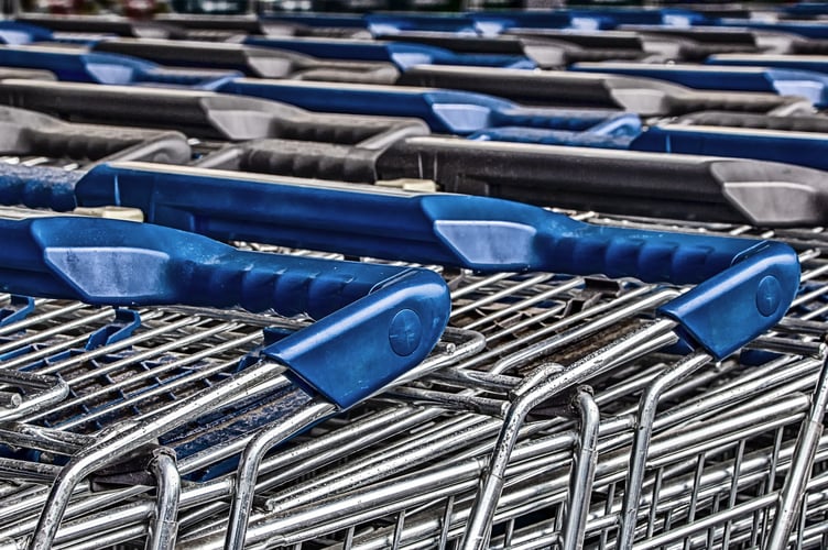 Supermarket trolleys