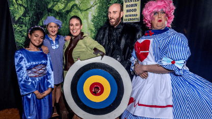 Panto company is back with Robin Hood and the Babes in the Wood ...