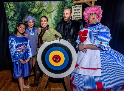 St Stephen Pantomime Company and their production of Robin Hood and the Babes in the Wood

