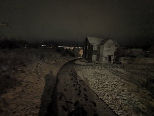 Heavy snow in parts of Cornwall