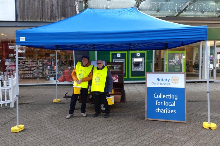 St Austell Rotary Christmas Collection