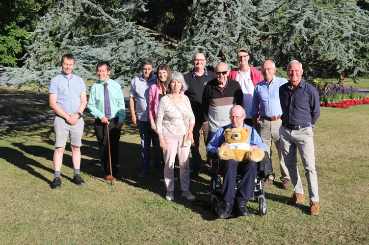 Some of the current volunteers at Truro’s Community and Hospital Radio Station