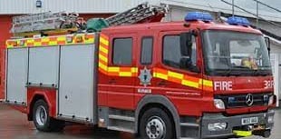 Man received medical help after suspected arson attack at property