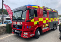 Firefighters battle residential blaze at Chacewater