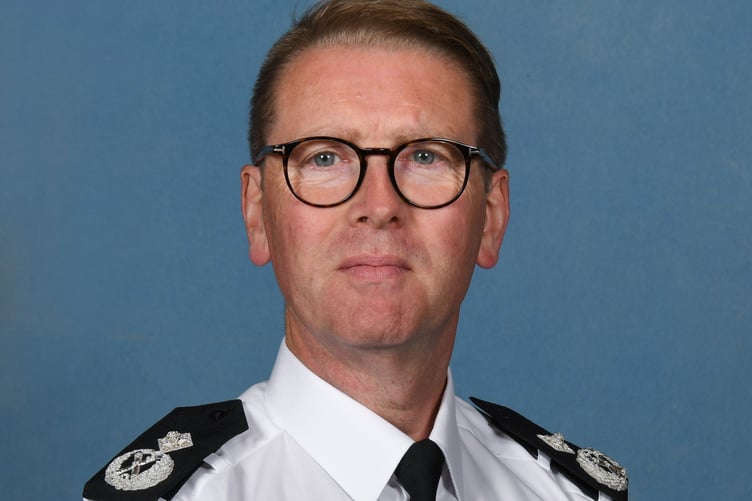 Will Kerr, Chief Constable Devon and Cornwall Police (Image: Devon and Cornwall Police and Crime Commissioner)