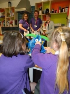 The Brighter Smiles team visits Carclaze Primary School