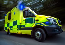 Paramedics helped motorist after crash