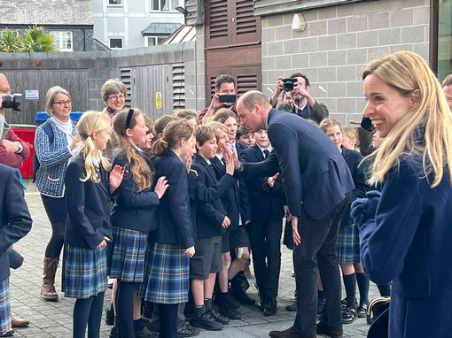 William and Kate visit Cornwall