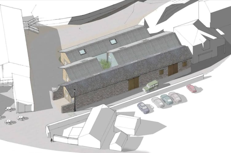 The planned boatbuilding workshop