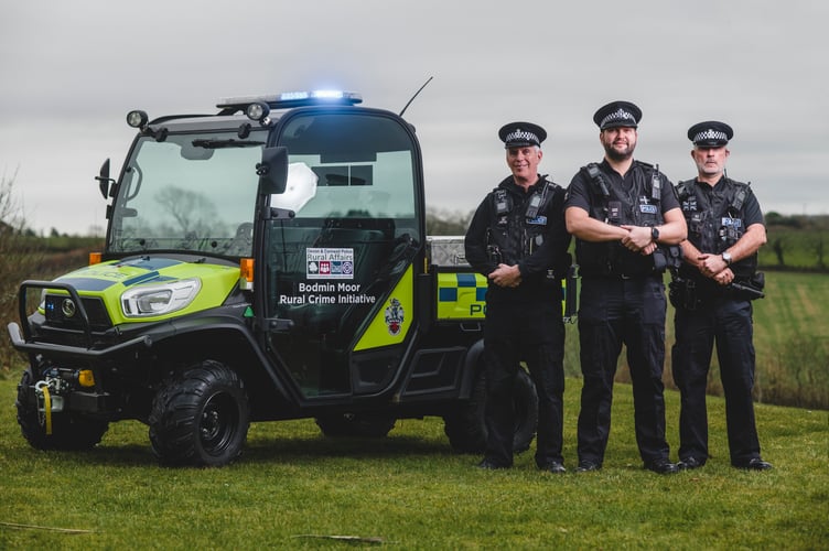 The new all-terrain policing vehicle