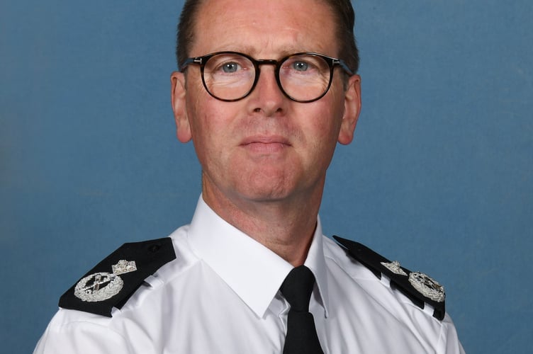 Will Kerr, Chief Constable Devon and Cornwall Police (Image: Devon and Cornwall Police and Crime Commissioner)