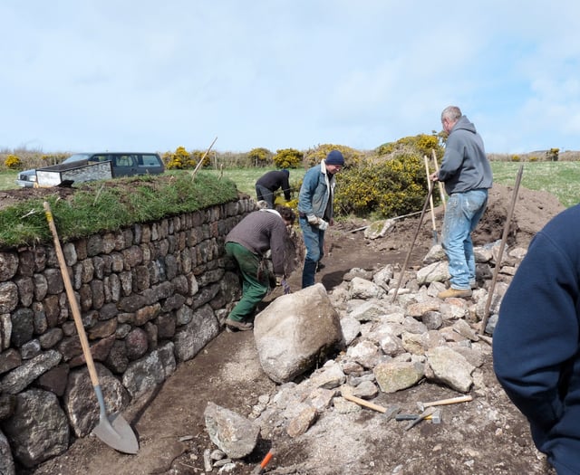 Cornish Hedging could be classified as an endangered craft