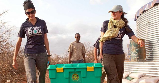 ShelterBox relief team