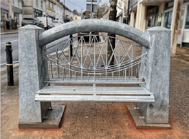 Royal Albert Bridge / Tamar Bridge Bench
