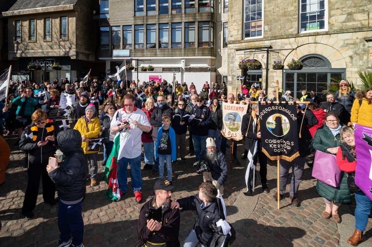 St Pirans Day in Truro