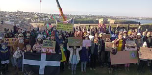 Second demonstration held against cliff being concreted 