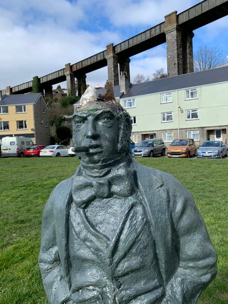 Brunel statue vandalised
