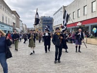 Truro marks St Piran's Day