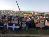 Developer's controversial permission to work on cliff withdrawn