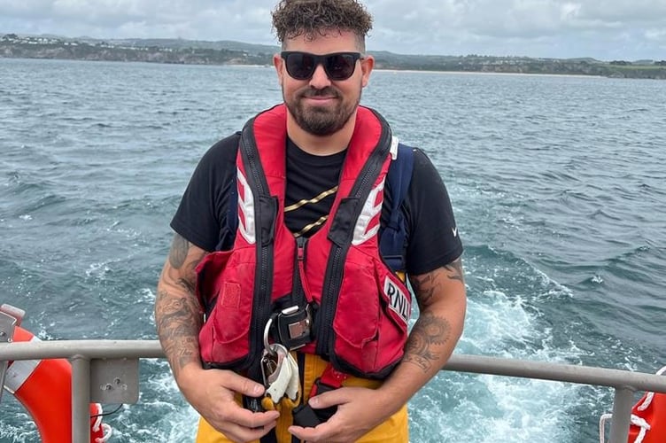 Tom Cunningham Fowey RNLI