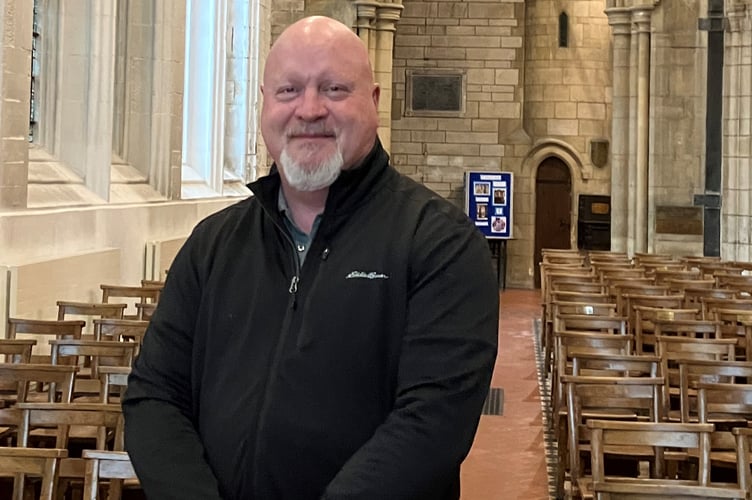 David Thigpen in St Mary's Aisle 