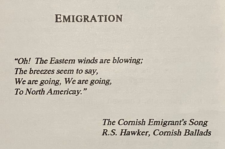 The Cornish Emigrant's Song_RS Hawker