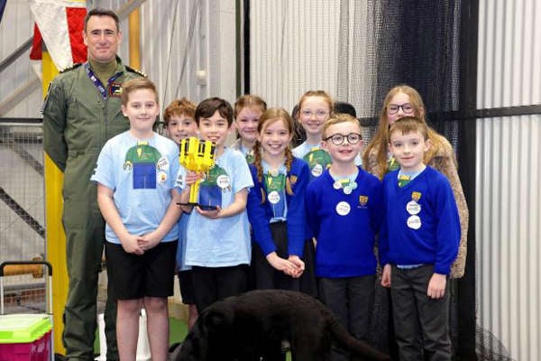 Some of the successful teams are the Lego League                      (PICTURES: Royal Navy/POPhot A’Barrow)