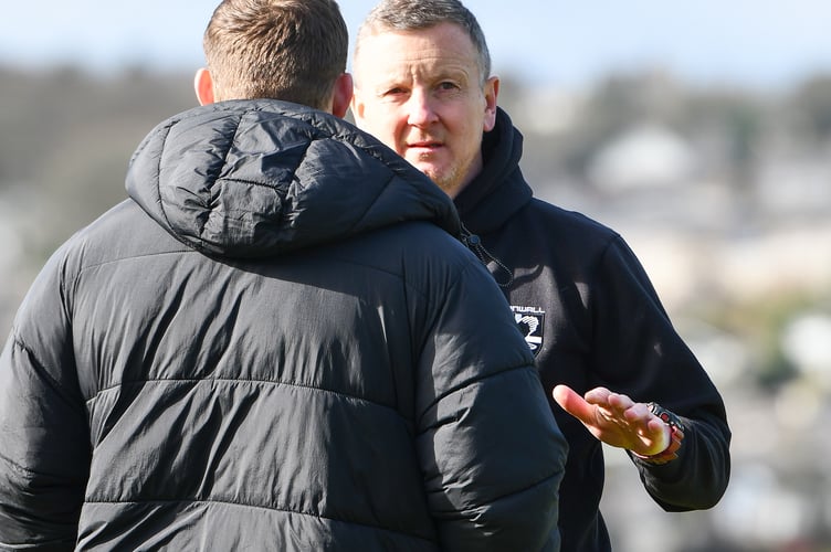 Cornwall RLFC head coach Mike Abbott 