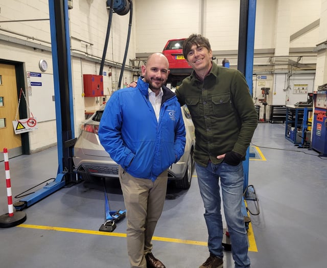 Simon Reeve made college visit for latest documentary on Cornwall