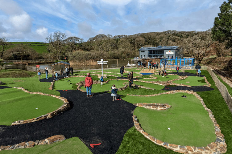 Accessible adventure golf