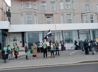 Counter protest held in solidarity with refugees and women