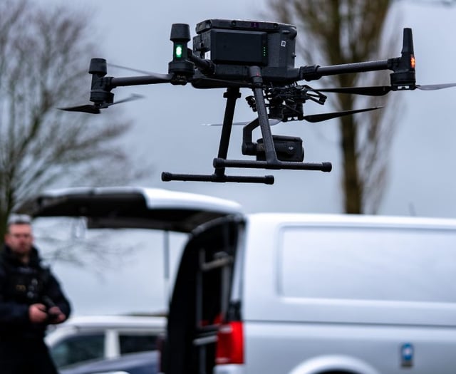 Devon & Cornwall Police use drones to track dangerous drivers