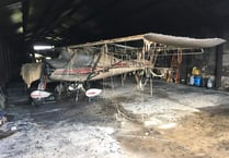 Devastation revealed by aviation club following suspected arson
