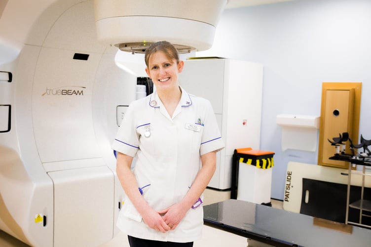 Senior radiographer Nikki Snell at the Sunrise Centre at RCHT Treliske where the new SGRT system will be installed